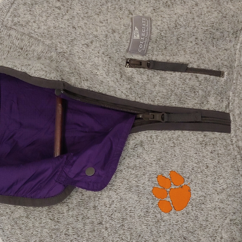 Reversible Clemson Windbreaker Jacket - image 2